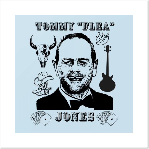 Tommy “Flea” Jones Wall Art by Jldigitalcreations